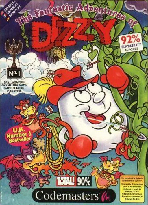 Fantastic Adventures of Dizzy, The (Europe) (En,Fr,De) (Unl)